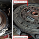 The original clutch. Not in bad shape overall.